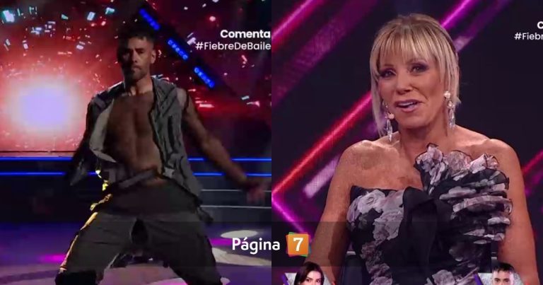 Claudio Valdivia sufrió bochornoso percance en Fiebre de baile: recibió coqueto comentario de Raquel