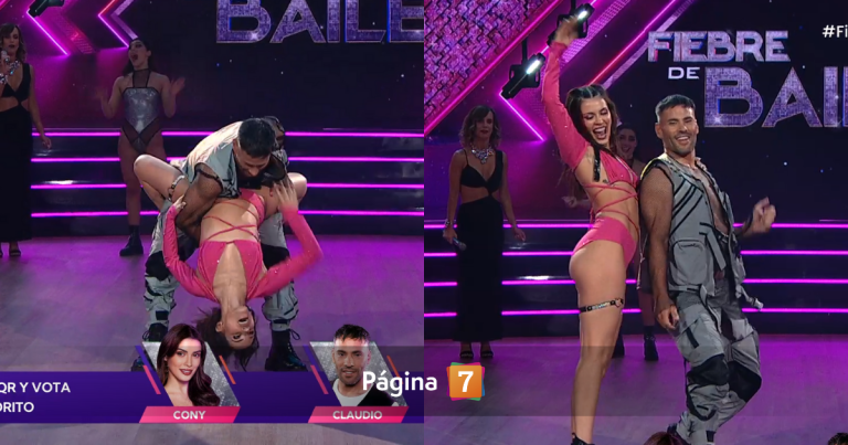 Cony Capelli y Claudio Valdivia se lucieron con sensual coreografía en Fiebre de Baile