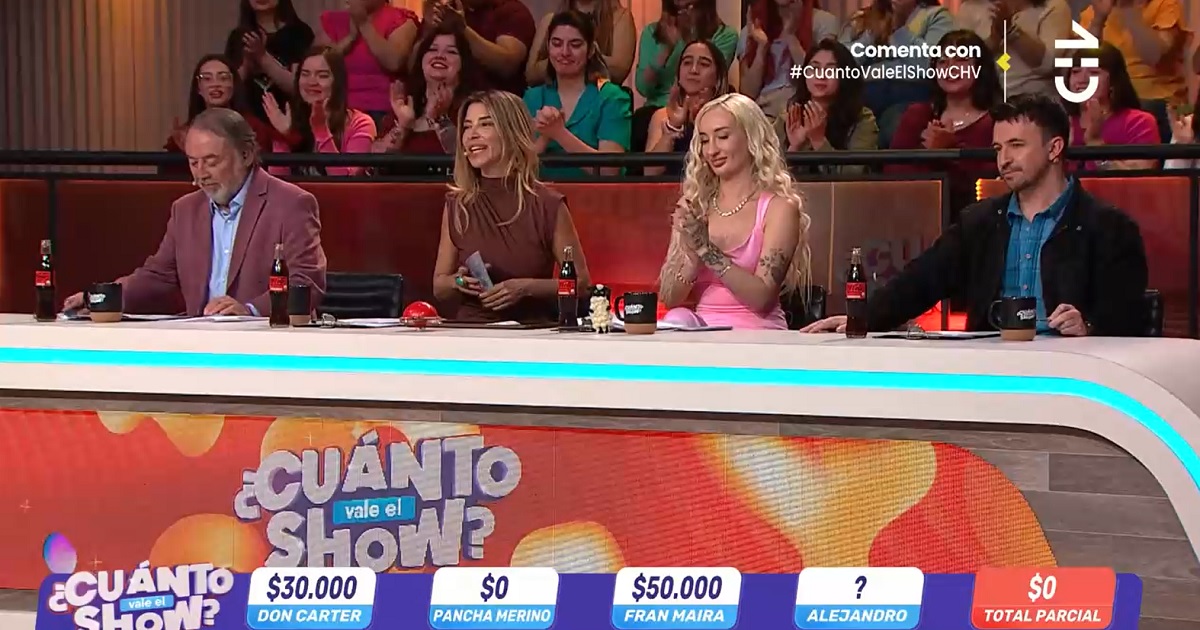 Pancha Merino en ¿Cuánto vale el Show? por CHV