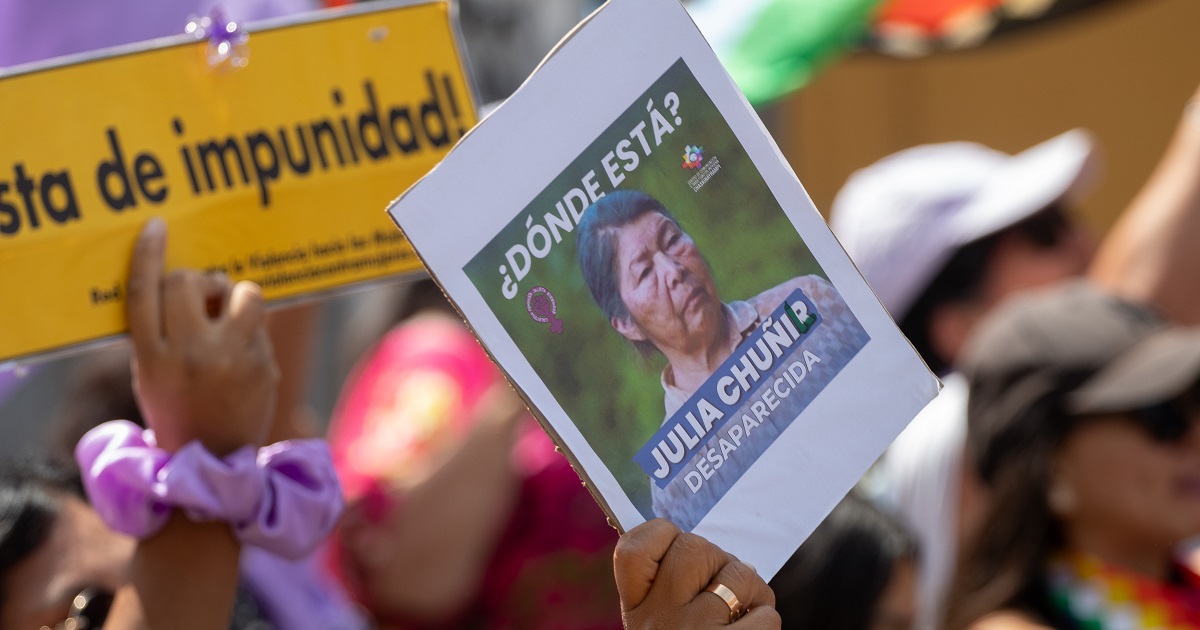 Desaparición de Julia Chuñil