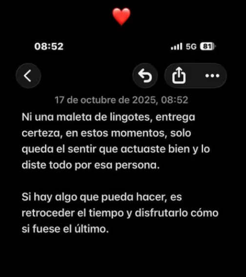 El sentido mensaje de pareja de fallecido piloto de helicóptero de la FACh