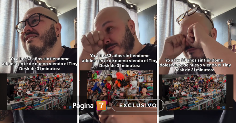 Comediante venezolano Esteban Düch explica su emoción al ver el Tiny Desk de 31 Minutos