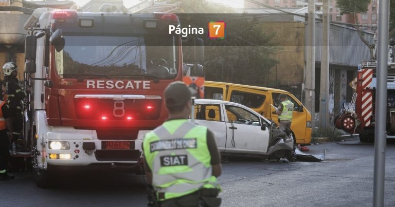 Revelan impactantes detalles de volcamiento de furgón escolar en Recoleta que dejó un niño fallecido