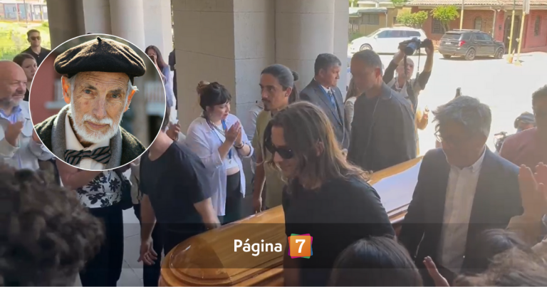 Así fue arribo del féretro de Héctor Noguera a Campus Oriente: hijos y Marcelo Alonso lo llevaron