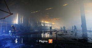 incendio de bodega Kayser