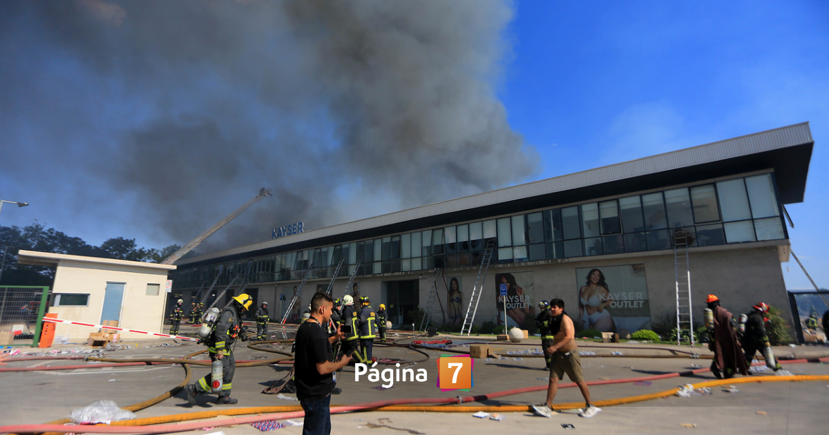 incendio de bodega Kayser
