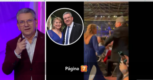 Jaime Leyton bailó con su señora al ritmo de Los Ramblers en Premios Cordillera: "Me saca trote"