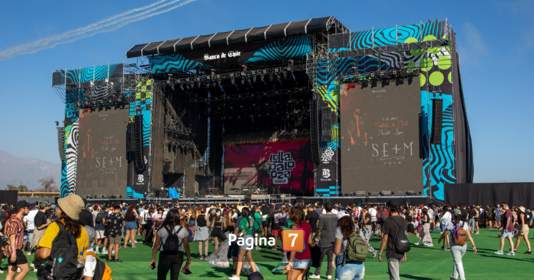 Lollapalooza Chile 2026 revela su programación por día: revisa cuándo se presentará cada artista