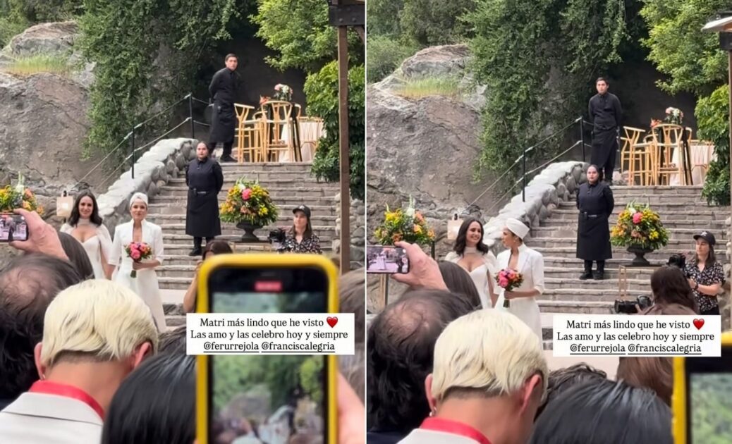 Fernanda Urrejola contrae matrimonio