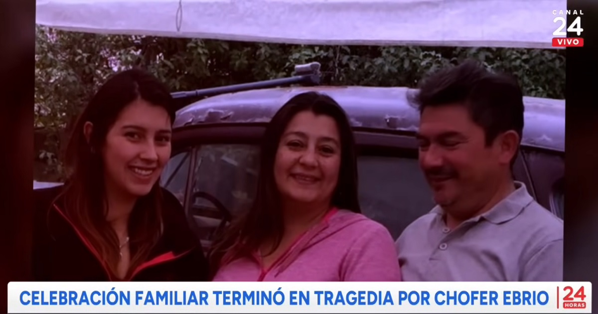 Padres e hija fallecieron en trágico accidente de tránsito en Villa Alemana