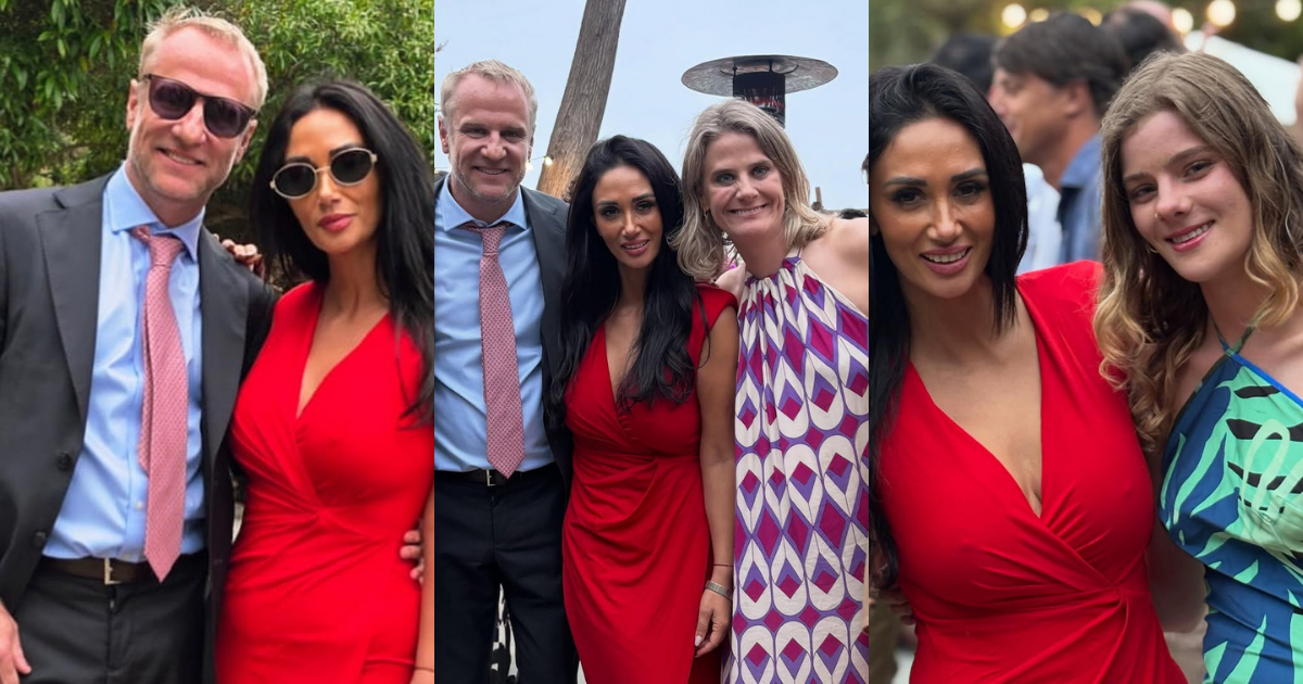 Pamela Díaz y Felipe Kast juntos en matrimonio del hermano del senador: subieron bellas fotos