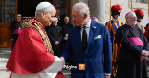 reunión del Papa León XIV y el rey Carlos III