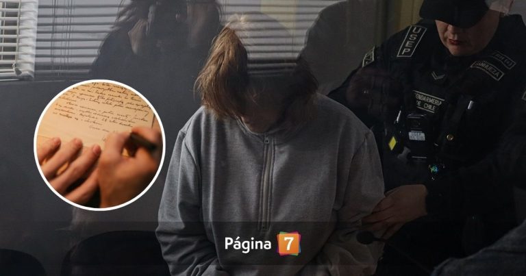 ¿Una confesión del crimen? Revelan qué decía carta escrita por acusada de parricidio en Chiguayante