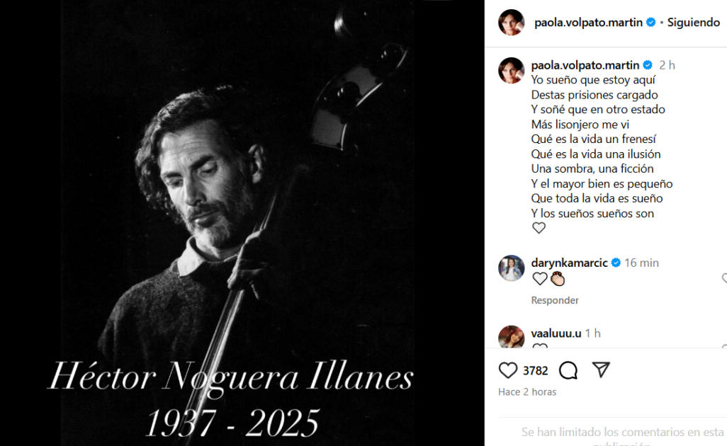 Elenco de Aguas de Oro tuvo sentidas palabras para Héctor Noguera