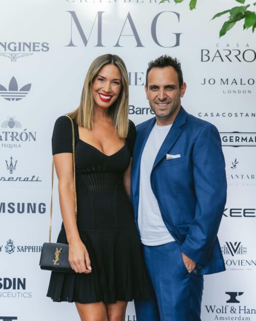 Vanesa Borghi y su pareja Carlos Garcés