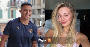 Con románticas imágenes: Alexandra Litvinova sorprende al confirmar embarazo junto a Alexis Sánchez