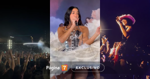 Dua Lipa en chile derroche de sensualidad, carisma y talento