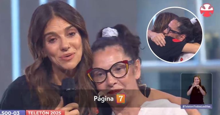 María Luisa Godoy se emocionó con testimonio de actriz Carmen Disa Gutiérrez en Teletón