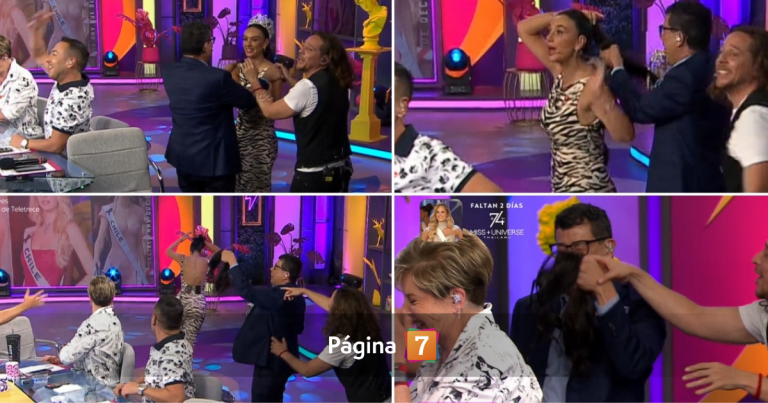 El Colombiano le sacó extensiones de pelo a Pamela Díaz y ella se fue del estudio: 