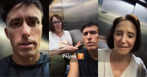 Roberto Cox vivió insólito accidente con su mamá