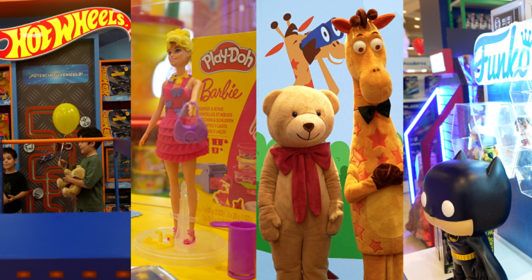 Así fue la llegada de Toys “R” Us a Chile: con presencia de los niños de 