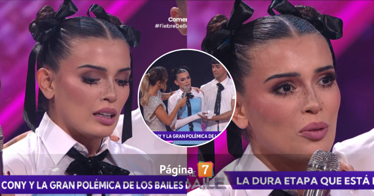 Cony Capelli se quebró en 'Fiebre de Baile' al hablar de amenazas de difusión de video íntimo