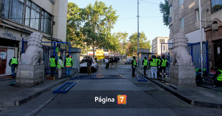 Nuevo operativo en Barrio Meiggs para eliminar toldos azules: cerrarán nuevos sectores