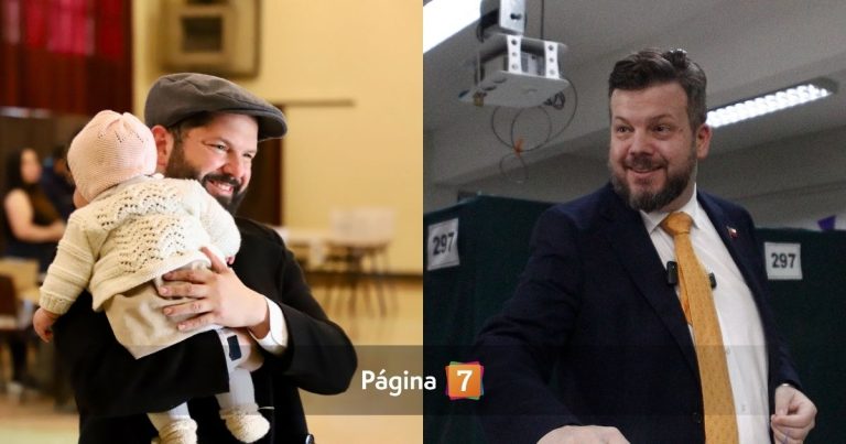 El dardo de Kaiser a Boric tras llegar con su hija a votar: “Tengo a mi guagua durmiendo”