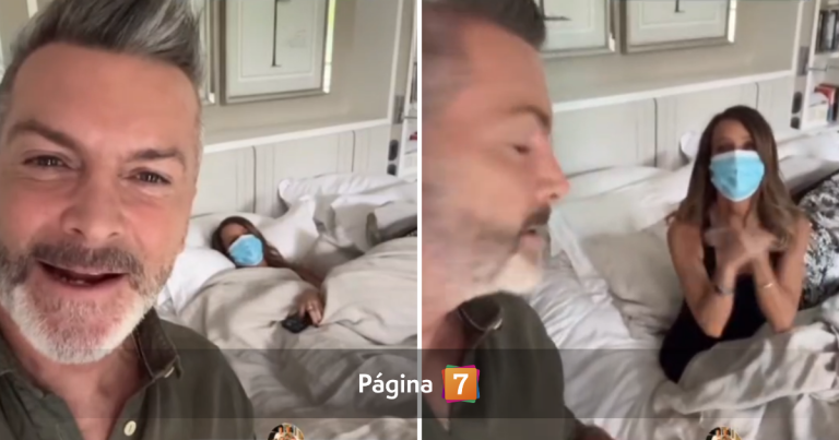 Cristián Sánchez bromeó con salud de Diana Bolocco: animadora sigue sin voz por la influenza