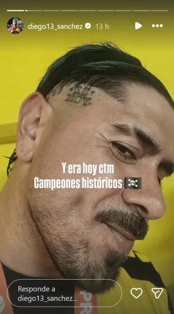 Posando con poca ropa y tatuado: así celebró “Mono” Sánchez el histórico título de Coquimbo Unido