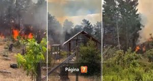 Senapred decreta alerta roja y ordena evacuar sector de Valparaíso por incendio forestal
