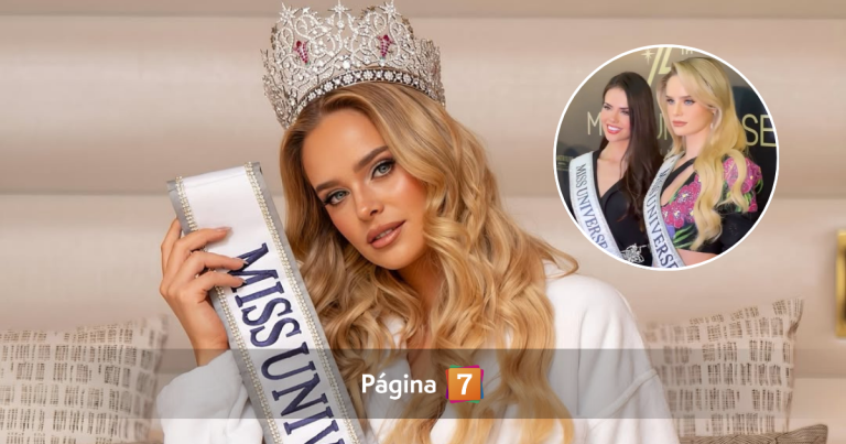 Inna Moll sorprendió en su llegada al Miss Universo con imponente look: representa el luto
