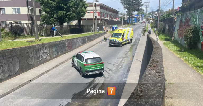 Hombre murió tras violento ataque con arma blanca en plena vía pública de Puerto Montt