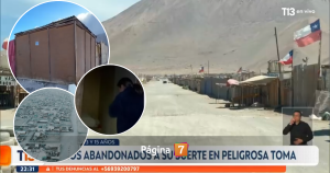 Mujer abandonó a sus 6 hijos pequeños en la toma de Alto Hospicio: vivían sin agua, luz, ni techo