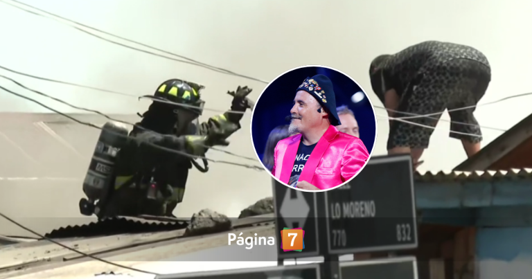 Paul Vásquez causó preocupación al resultar herido durante incendio en San Bernardo