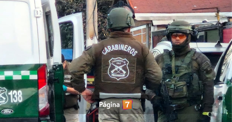 Detienen a 3 personas por robo con homicidio en Quilicura: quemaban ropa con restos de sangre