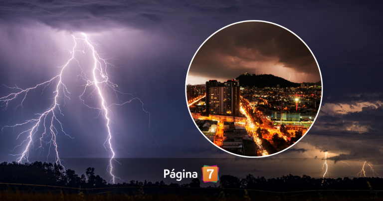 Emiten alerta por tormentas eléctricas que afectarán 7 regiones esta semana: revisa el tiempo aquí