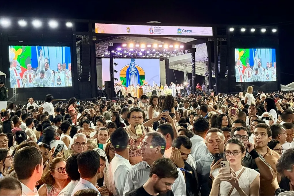 Inauguran colosal estatua de Virgen de 54 metros de alto en Brasil: superó al Cristo Redentor