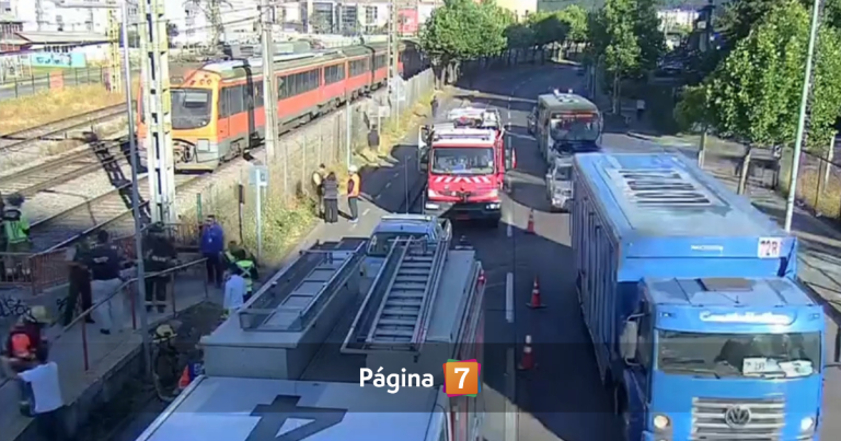 Hombre muere atropellado por el Biotren en Concepción
