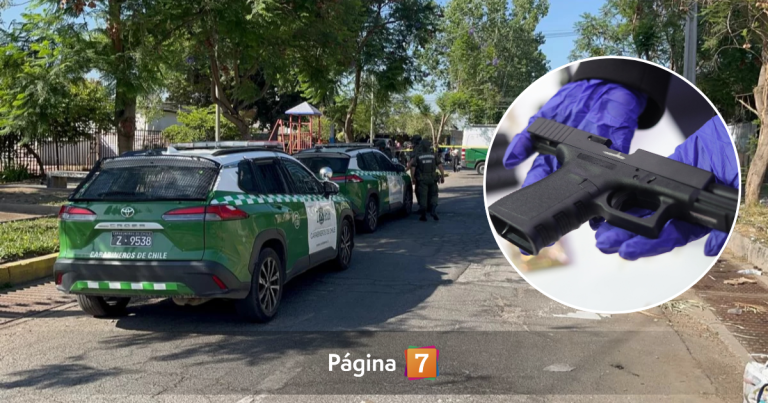 Carabinero es baleado en pleno operativo en Recoleta: atacante intentó huir