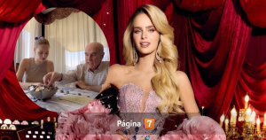 Inna Moll y su abuelo