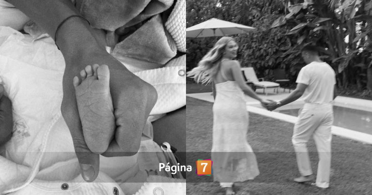 Novia de Alexis Sánchez compartió las primeras imágenes de su bebé: 