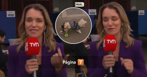 Perrito en silla de ruedas conquistó a Carla Zunino en el Estadio Nacional Nada es imposible