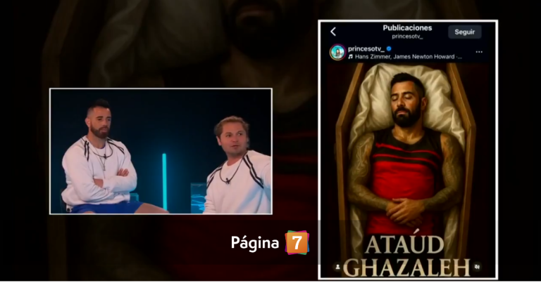 Princeso mostró memes a Daúd Gazale en su contra y su reacción desató ola de comentarios