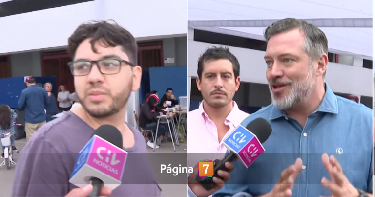 “Nos topamos con el turista”: elector encaró a Sebastián Sichel y lo criticó por no vivir en Ñuñoa