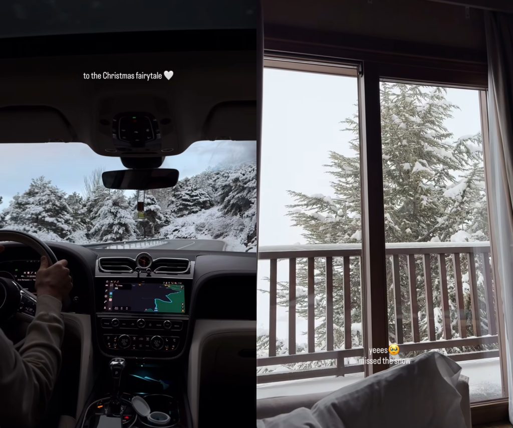 Así vive Alexis Sánchez su primera Navidad como padre junto a Alexandra Litvinova y su hija Bela