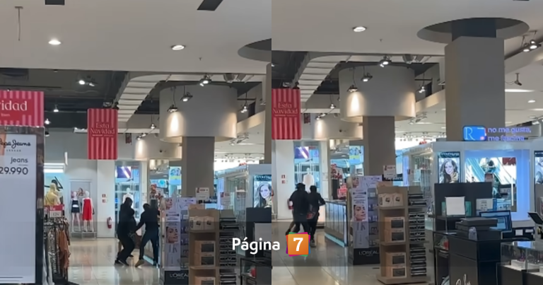 Sujetos protagonizan violento asalto en Mall de Maipú: dispararon al aire y apuntaron a clientes