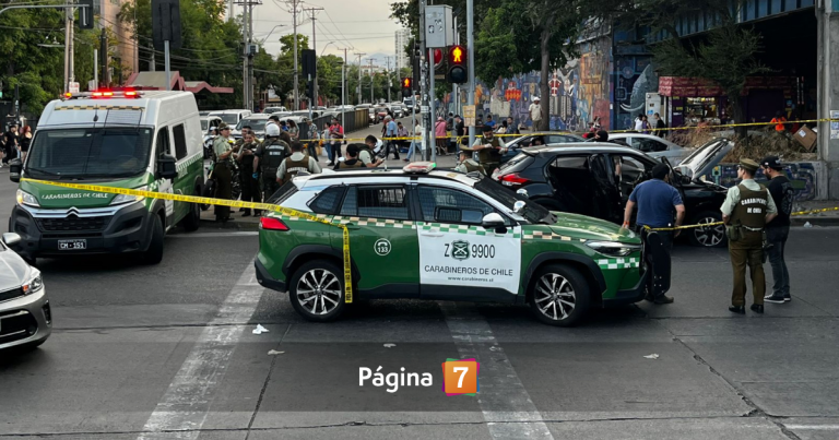 Reportan balacera afuera del metro Parque O'Higgins: cinco detenidos y una mujer herida