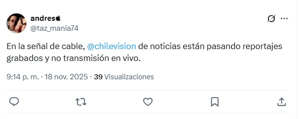 ¿Por qué se cortó la señal de Chilevisión? Canal se fue a “negro” y generó lluvia de comentarios