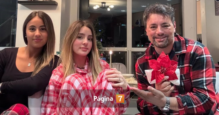 Daniel Valenzuela celebró Navidad con el reencuentro de sus hijas en Vancouver tras 4 meses